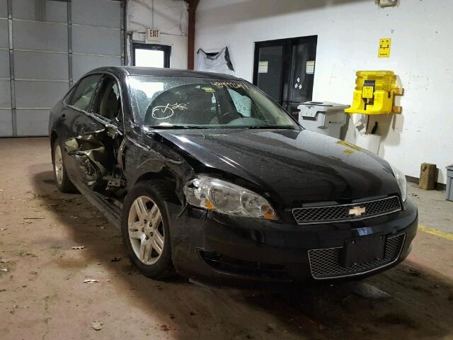 2G1WB5E35E1166264 - 2014 CHEVROLET IMPALA LIM BLACK photo 1