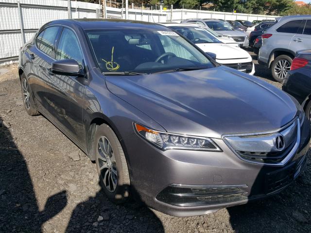 19UUB1F38HA002220 - 2017 ACURA TLX CHARCOAL photo 1