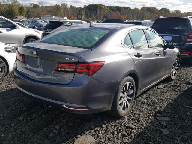 19UUB1F38HA002220 - 2017 ACURA TLX CHARCOAL photo 4