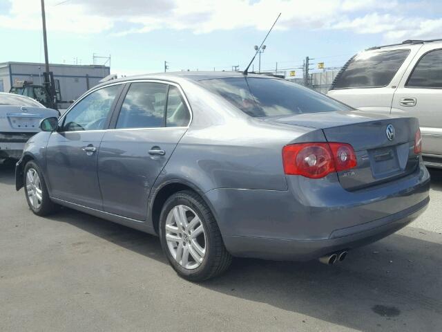 3VWEG71K77M153568 - 2007 VOLKSWAGEN JETTA WOLF GRAY photo 3