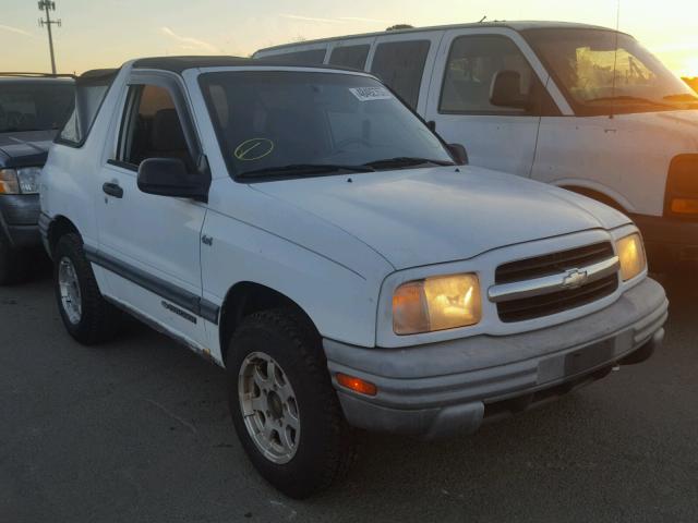 2CNBJ18C7Y6919700 - 2000 CHEVROLET TRACKER WHITE photo 1