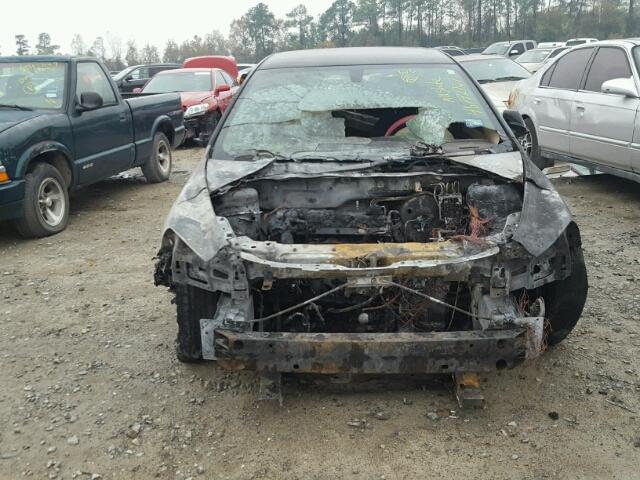 1G1ZH57B99F170042 - 2009 CHEVROLET MALIBU 1LT შავი ფოტო 9