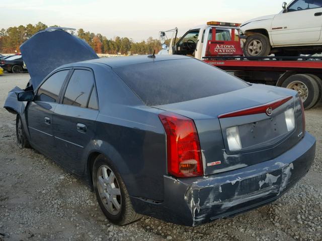 1G6DP567550143437 - 2005 CADILLAC CTS HI FEA BLUE photo 3