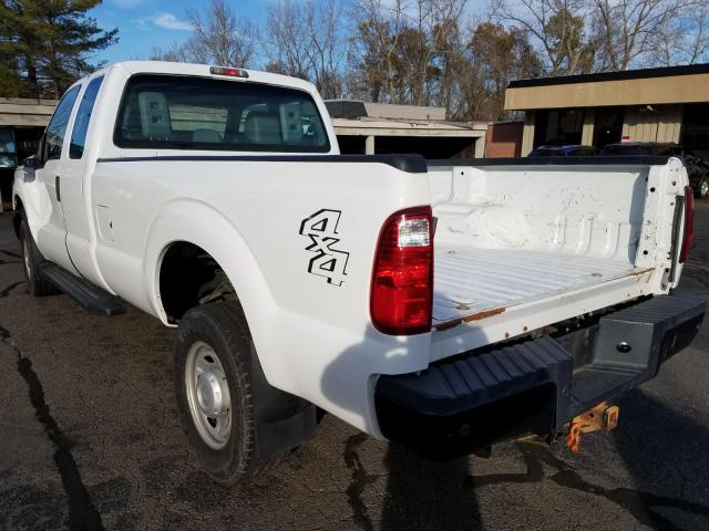 1FT8X3B66BEC47448 - 2011 FORD F350 SUPER WHITE photo 3