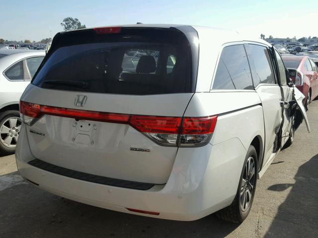 5FNRL5H99FB112854 - 2015 HONDA ODYSSEY TO WHITE photo 4