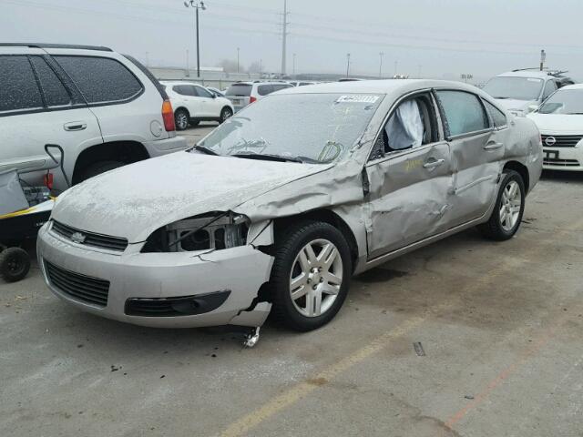 2G1WC581169183265 - 2006 CHEVROLET IMPALA LT SILVER photo 2