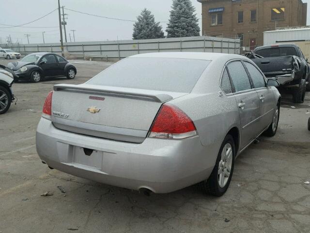 2G1WC581169183265 - 2006 CHEVROLET IMPALA LT SILVER photo 4