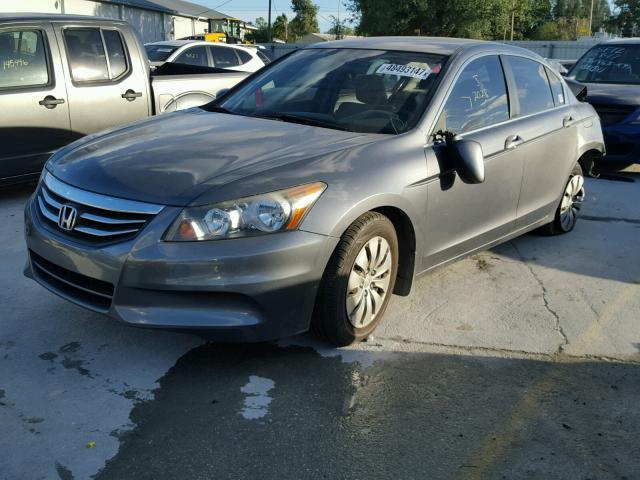 1HGCP2F31CA230877 - 2012 HONDA ACCORD LX CHARCOAL photo 2