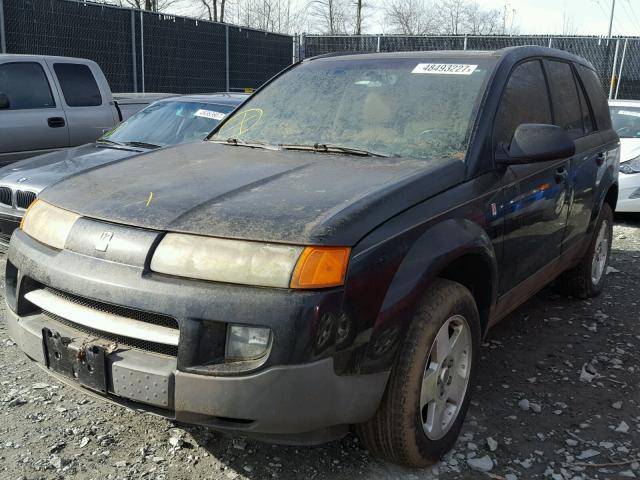 5GZCZ63484S807363 - 2004 SATURN VUE BLACK photo 2