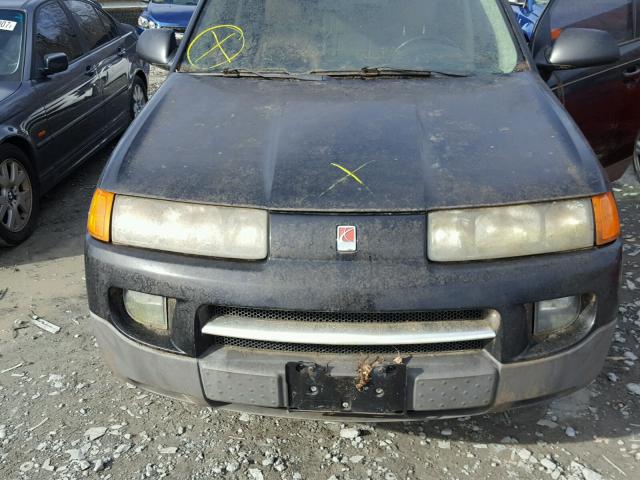 5GZCZ63484S807363 - 2004 SATURN VUE BLACK photo 7