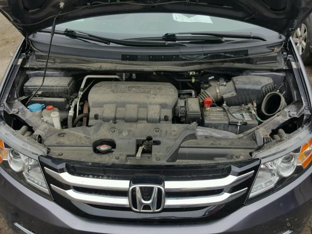 5FNRL5H30GB019010 - 2016 HONDA ODYSSEY SE GRAY photo 7