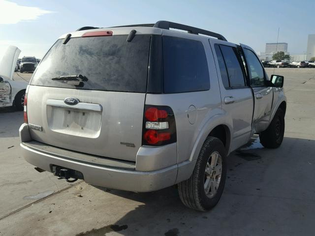 1FMEU63E37UA60230 - 2007 FORD EXPLORER X SILVER photo 4