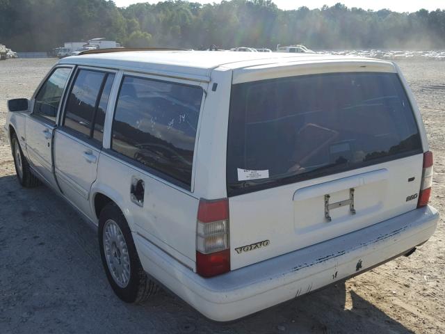 YV1KW9615S1022451 - 1995 VOLVO 960 WHITE photo 3