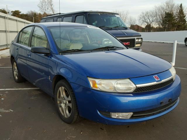1G8AK52F34Z156025 - 2004 SATURN ION LEVEL BLUE photo 1