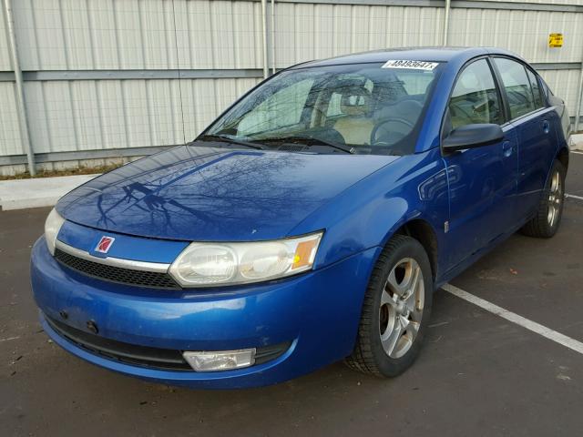 1G8AK52F34Z156025 - 2004 SATURN ION LEVEL BLUE photo 2