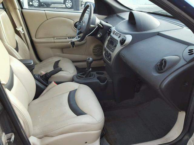 1G8AK52F34Z156025 - 2004 SATURN ION LEVEL BLUE photo 5