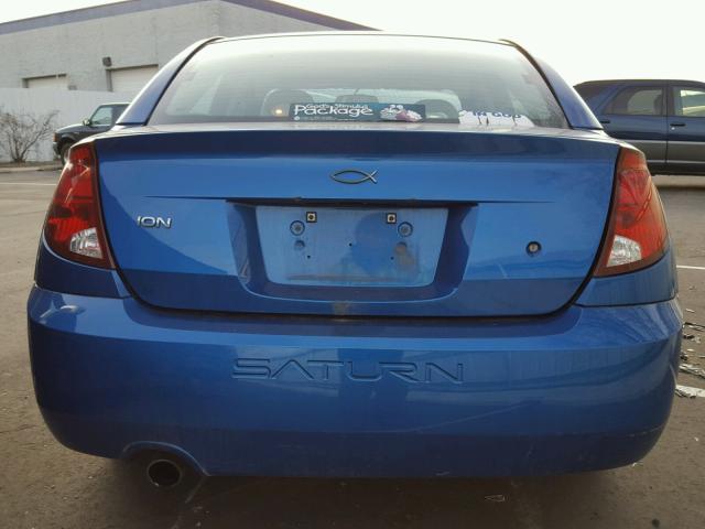1G8AK52F34Z156025 - 2004 SATURN ION LEVEL BLUE photo 9