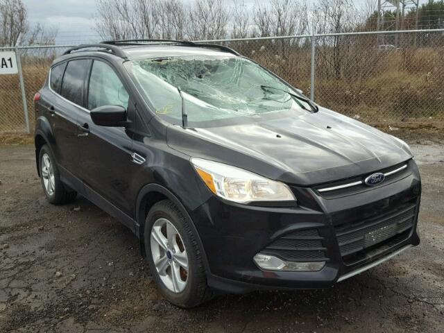 1FMCU9G9XDUB26516 - 2013 FORD ESCAPE SE BLACK photo 1