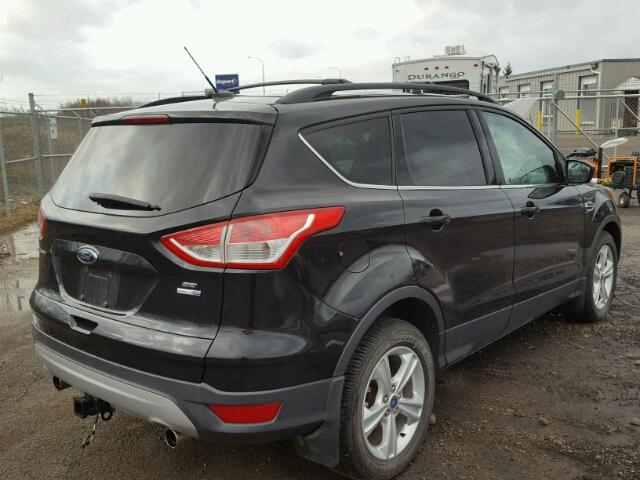 1FMCU9G9XDUB26516 - 2013 FORD ESCAPE SE BLACK photo 4