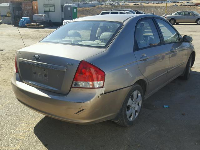 KNAFE121675478568 - 2007 KIA SPECTRA EX GOLD photo 4