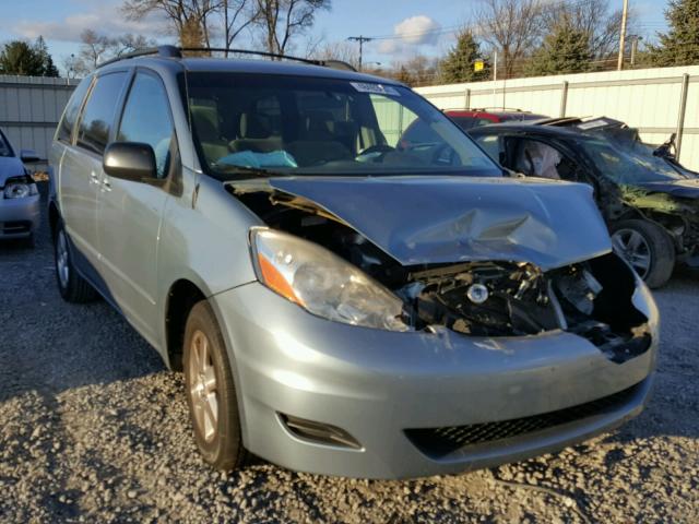 5TDZK23C98S218644 - 2008 TOYOTA SIENNA CE BLUE photo 1