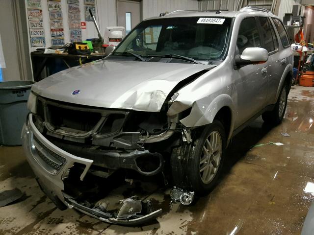 5S3ET13SX52800553 - 2005 SAAB 9-7X LINEA SILVER photo 2