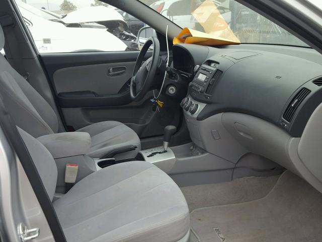 KMHDU46D98U300949 - 2008 HYUNDAI ELANTRA GL SILVER photo 5