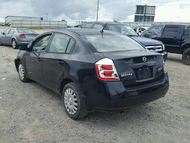 3N1AB61E47L623312 - 2007 NISSAN SENTRA 2.0 BLACK photo 3