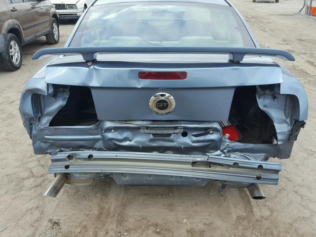 1ZVFT82H075235110 - 2007 FORD MUSTANG BLUE photo 7