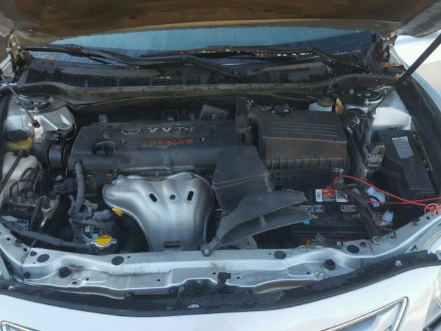 4T1BE46K88U205169 - 2008 TOYOTA CAMRY CE SILVER photo 7