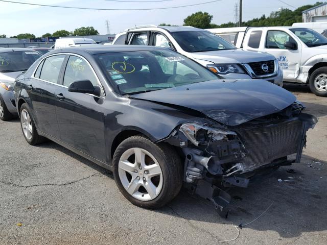 1G1ZB5E14BF190748 - 2011 CHEVROLET MALIBU LS შავი ფოტო 1