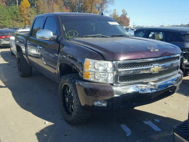 2GCEK13M781186835 - 2008 CHEVROLET SILVERADO BLACK photo 1