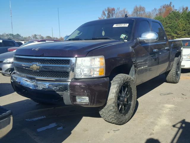 2GCEK13M781186835 - 2008 CHEVROLET SILVERADO BLACK photo 2