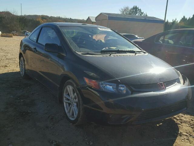 2HGFG21526H702418 - 2006 HONDA CIVIC SI BLACK photo 1