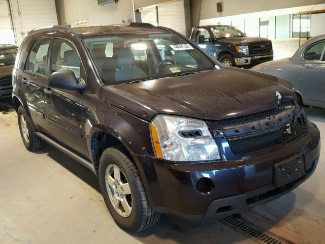 2CNDL23F576084219 - 2007 CHEVROLET EQUINOX LS GRAY photo 1