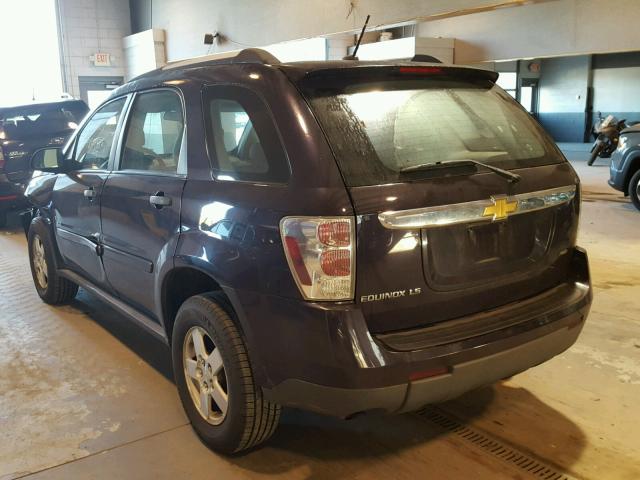 2CNDL23F576084219 - 2007 CHEVROLET EQUINOX LS GRAY photo 3