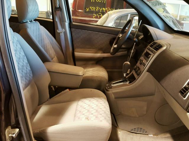 2CNDL23F576084219 - 2007 CHEVROLET EQUINOX LS GRAY photo 5