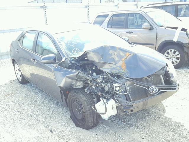 2T1BURHE0FC384331 - 2015 TOYOTA COROLLA L GRAY photo 1