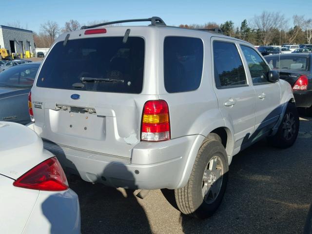 1FMCU94163KC65373 - 2003 FORD ESCAPE LIM SILVER photo 4