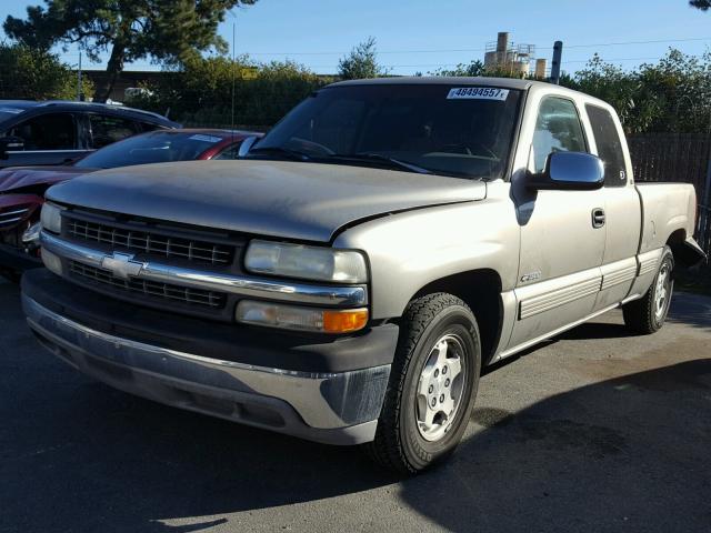 2GCEC19T2X1227432 - 1999 CHEVROLET SILVERADO BEIGE photo 2