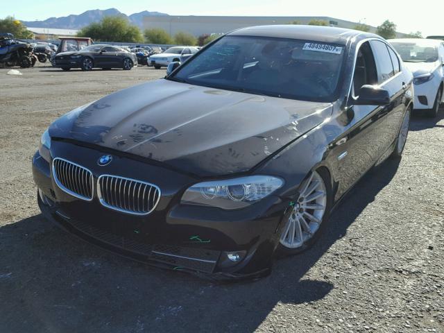 WBAFR7C54CC814507 - 2012 BMW 535 I BLACK photo 2