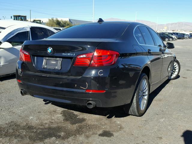 WBAFR7C54CC814507 - 2012 BMW 535 I BLACK photo 4