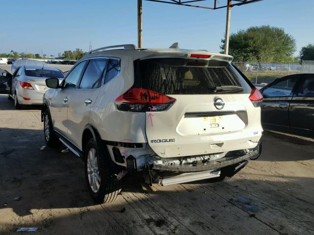 JN8AT2MT0HW148027 - 2017 NISSAN ROGUE S WHITE photo 3