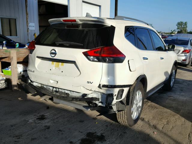 JN8AT2MT0HW148027 - 2017 NISSAN ROGUE S WHITE photo 4