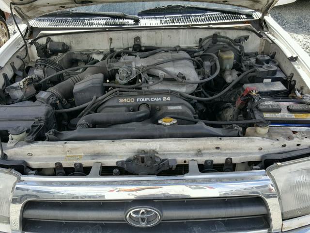 JT3GN86R3V0050701 - 1997 TOYOTA 4RUNNER SR WHITE photo 7