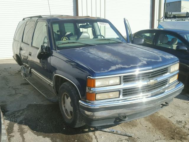 1GNEC13R2XJ558778 - 1999 CHEVROLET TAHOE C150 BLUE photo 1