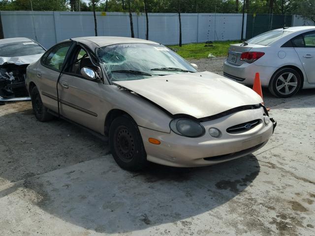 1FAFP53U0XA254772 - 1999 FORD TAURUS SE GOLD photo 1