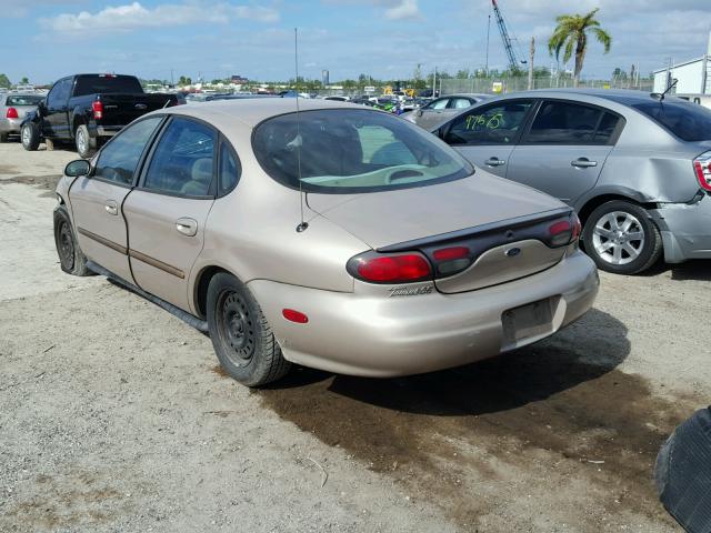 1FAFP53U0XA254772 - 1999 FORD TAURUS SE GOLD photo 3