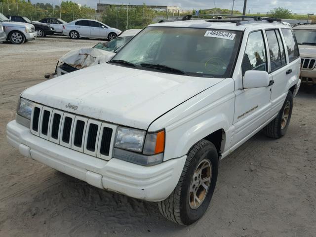 1J4GZ78Y5TC213756 - 1996 JEEP GRAND CHER WHITE photo 1