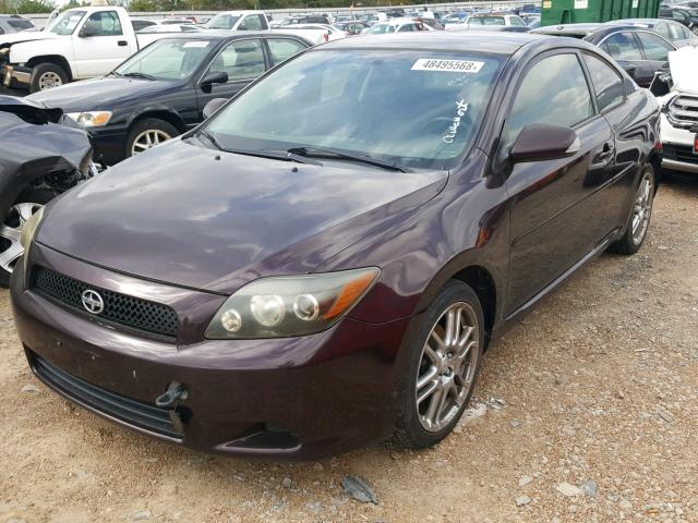 JTKDE167380230858 - 2008 TOYOTA SCION TC 紫色 照片 2